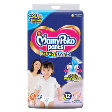 MamyPoko Pants XL 12-17 Kg 42 Pcs (Made in India)